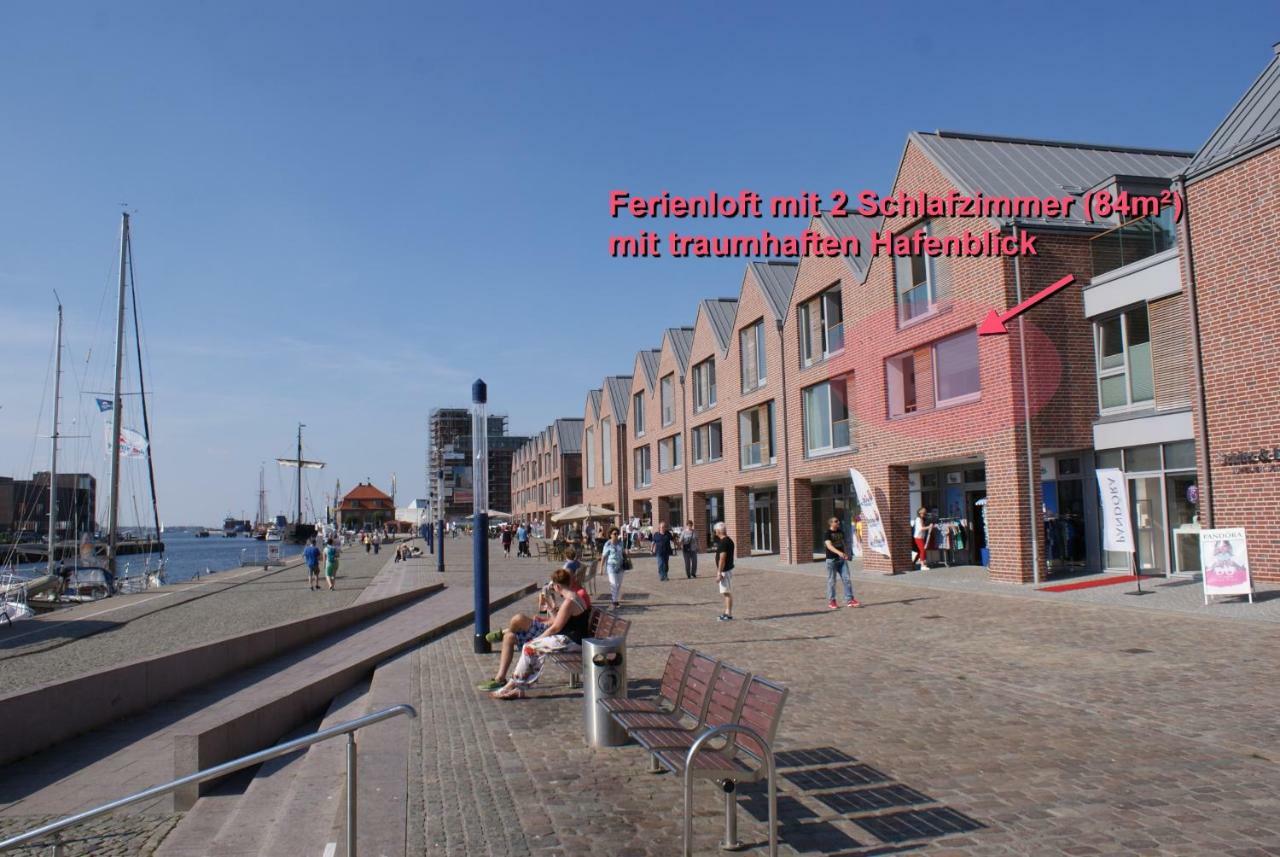 Hafenblick mit Meerblick&Parkplatz - ABC182 Wißmar Exterior foto